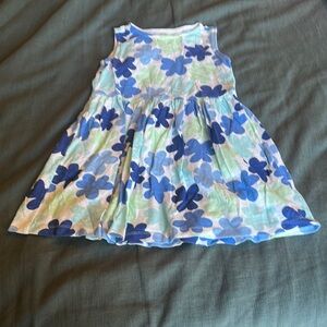 Primary Recess Floral Sleeveless Dress